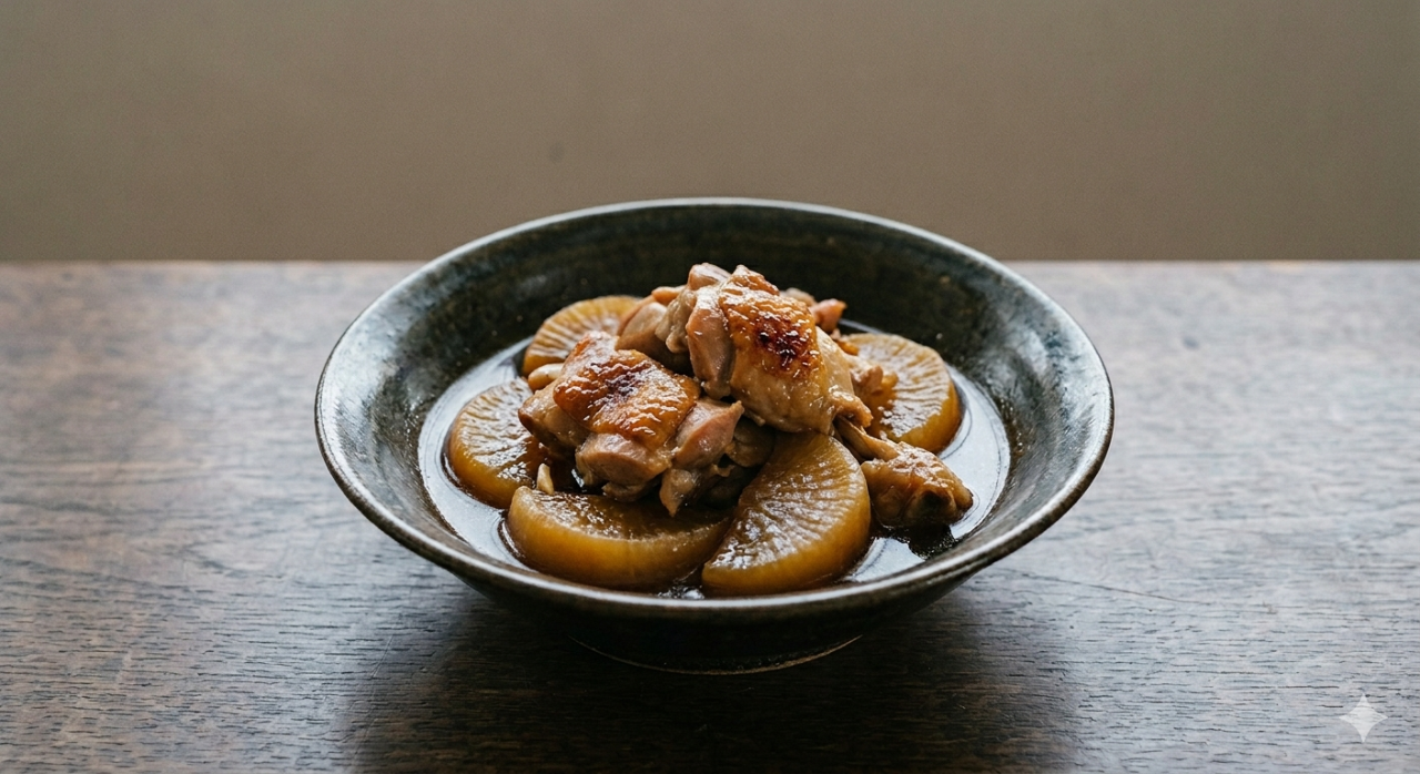 鶏もも肉と大根の煮物