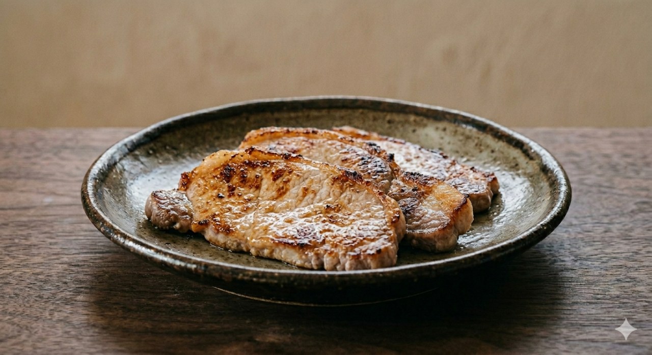 豚ロースの塩麹焼き