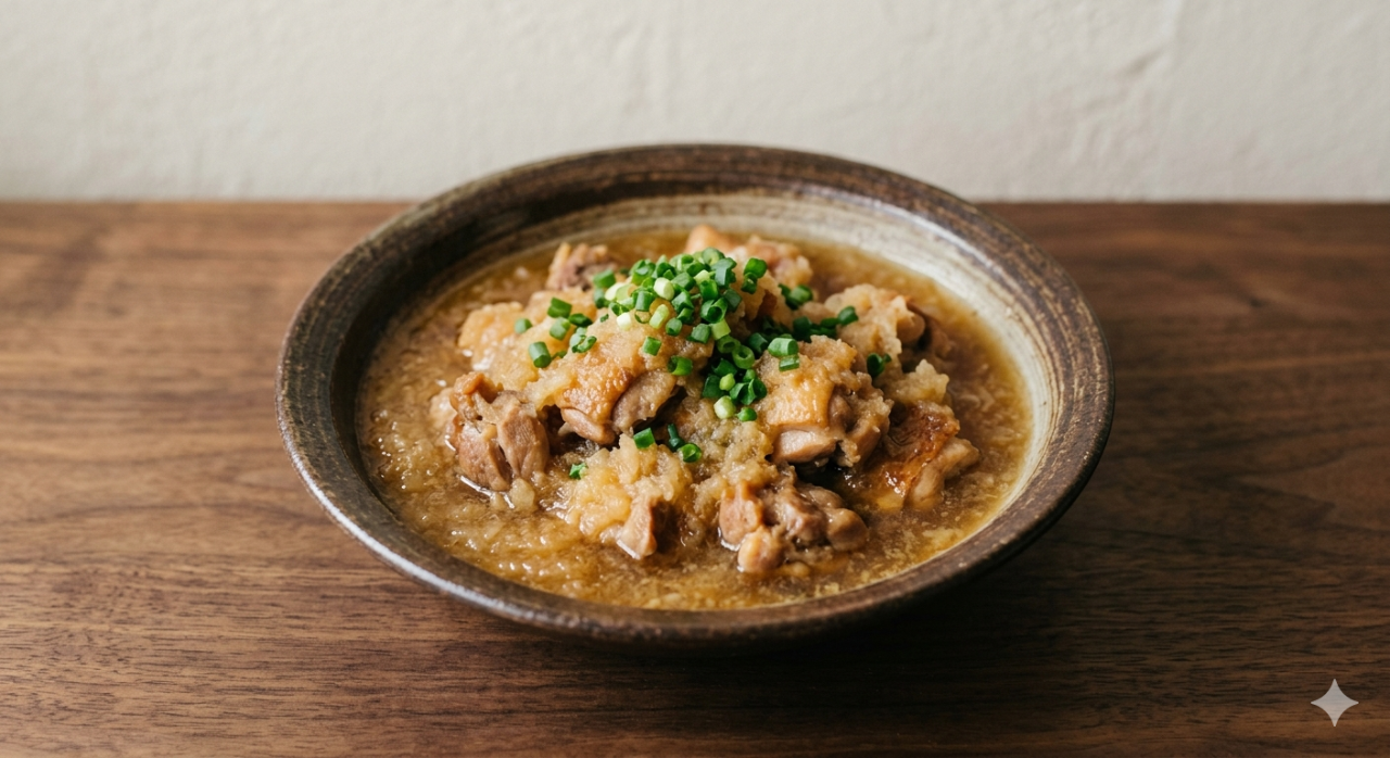 鶏肉のみぞれ煮