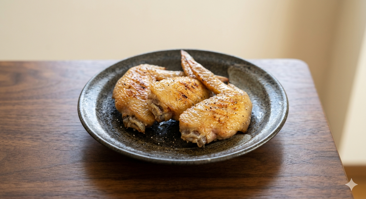 手羽先の塩焼き