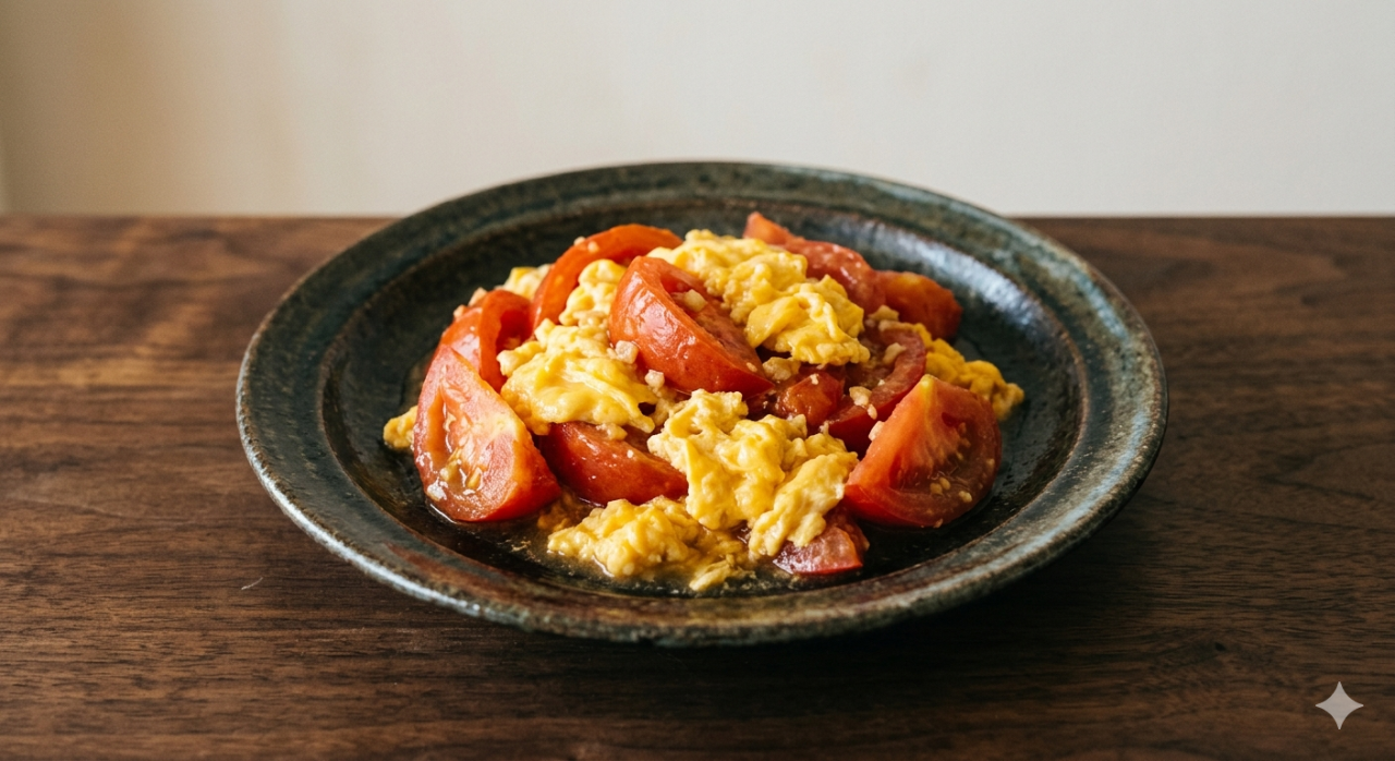 トマトと卵の炒め物
