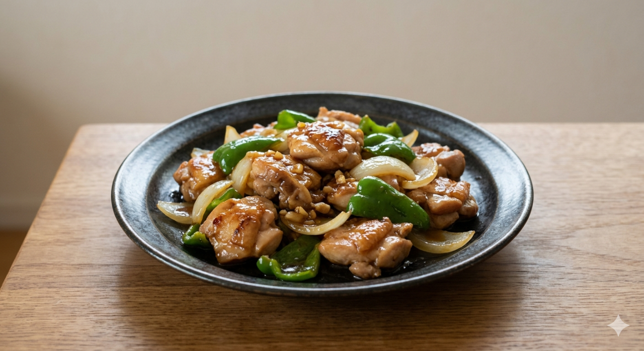 鶏肉の甘酢炒め