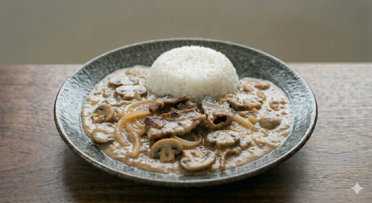 ビーフストロガノフ