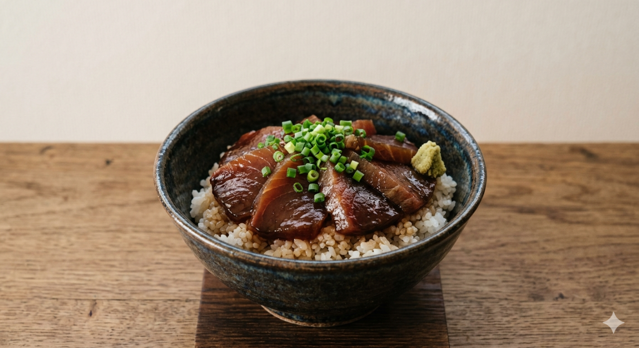 まぐろの漬け丼