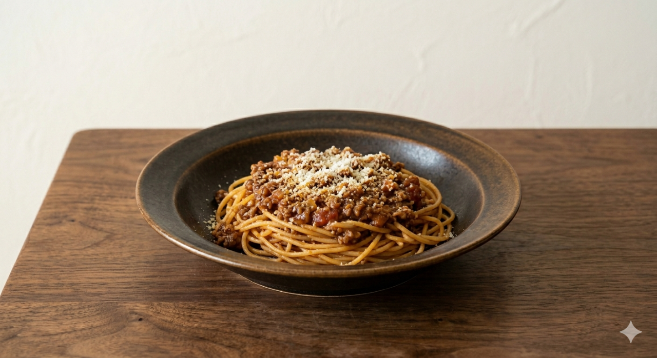 ミートソーススパゲッティ