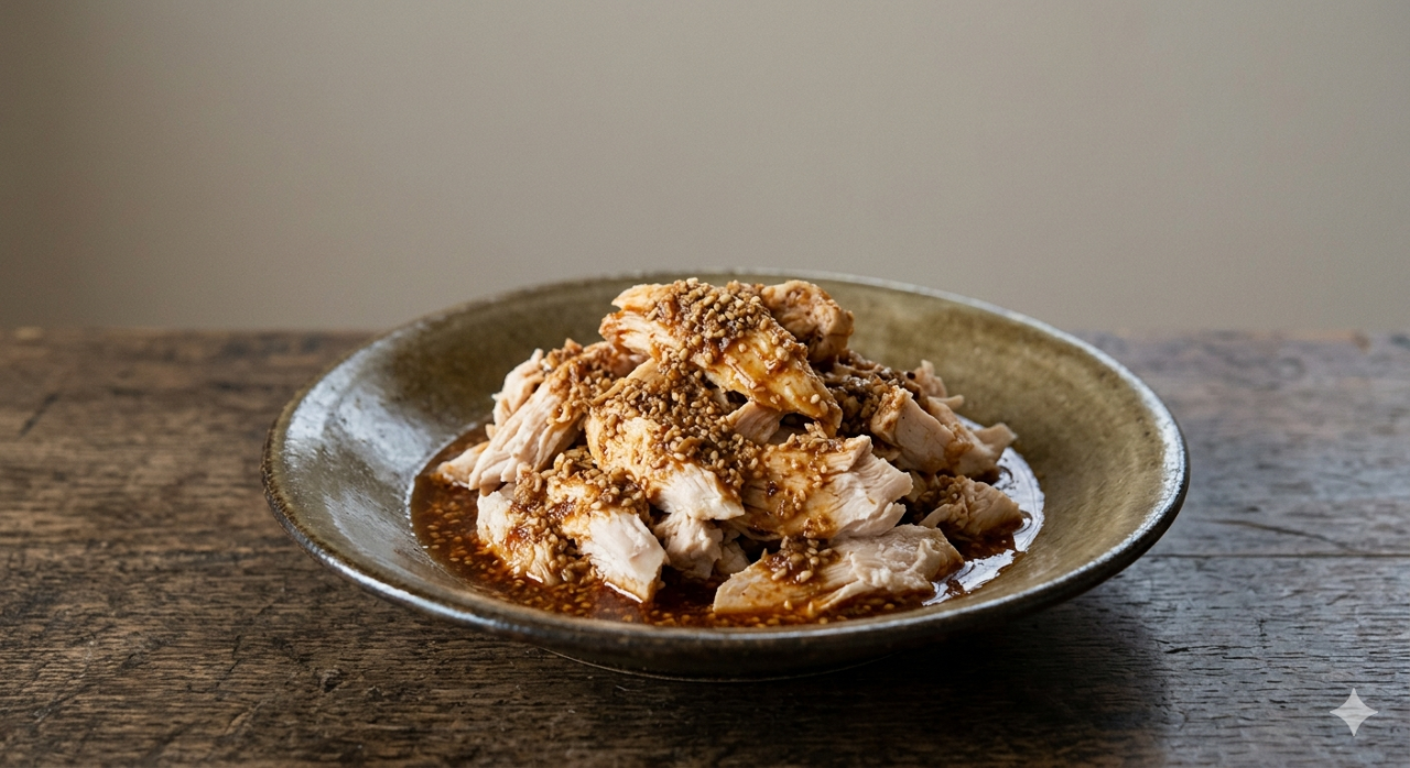 レンジでよだれ鶏