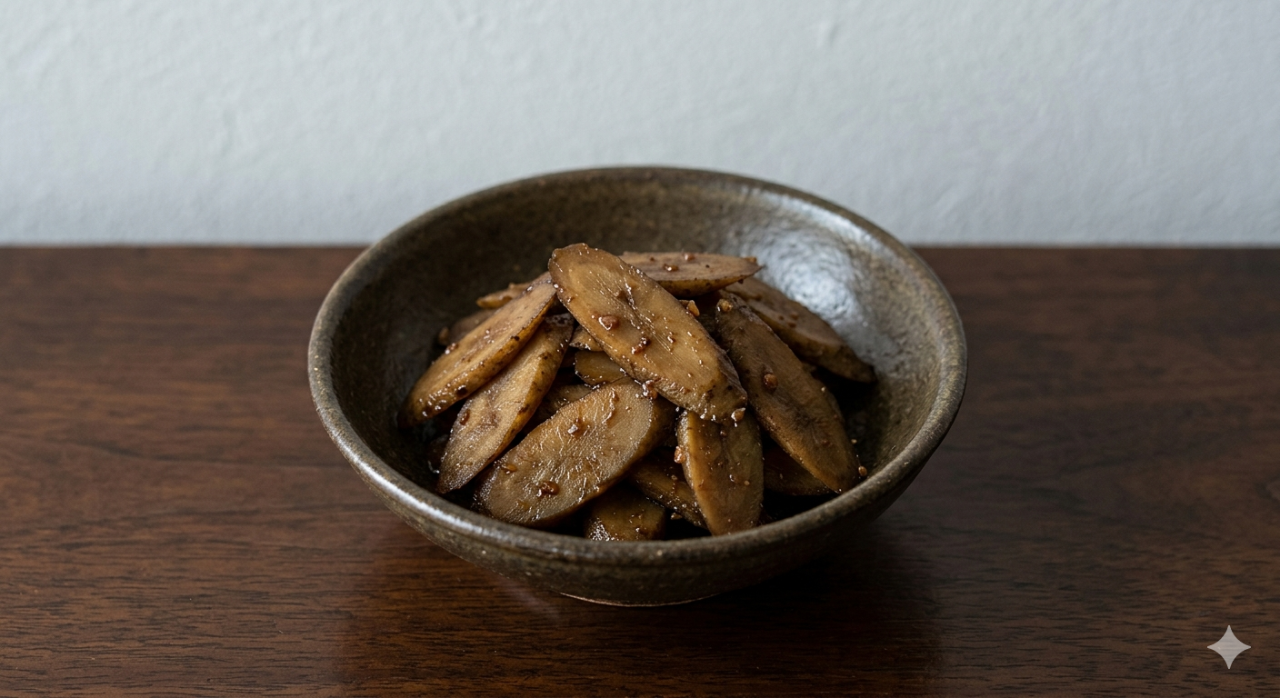 ごぼうの甘辛煮