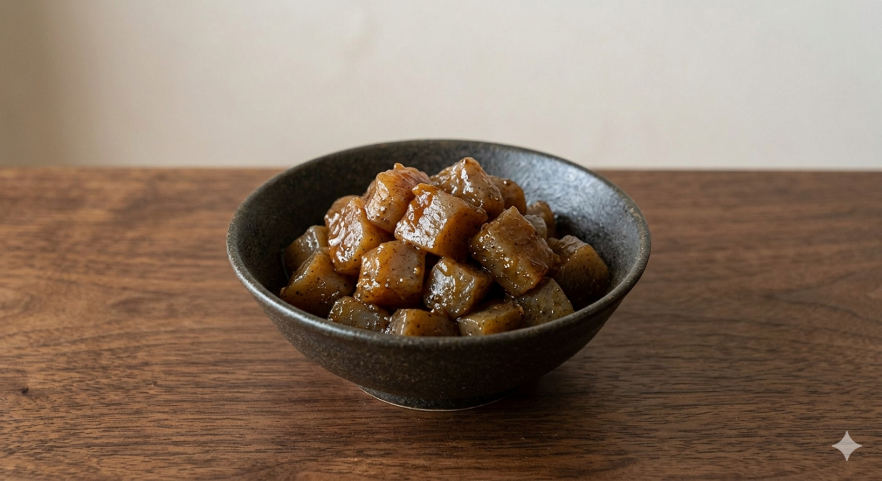 こんにゃくの甘辛煮