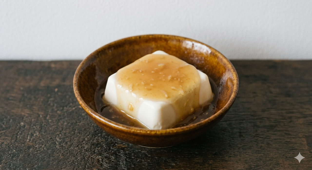 絹ごし豆腐のあんかけ