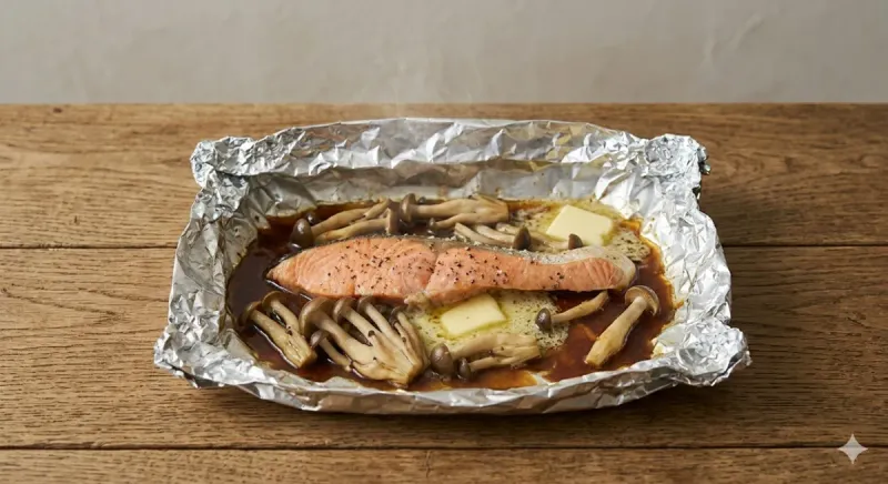 鮭のホイル焼き