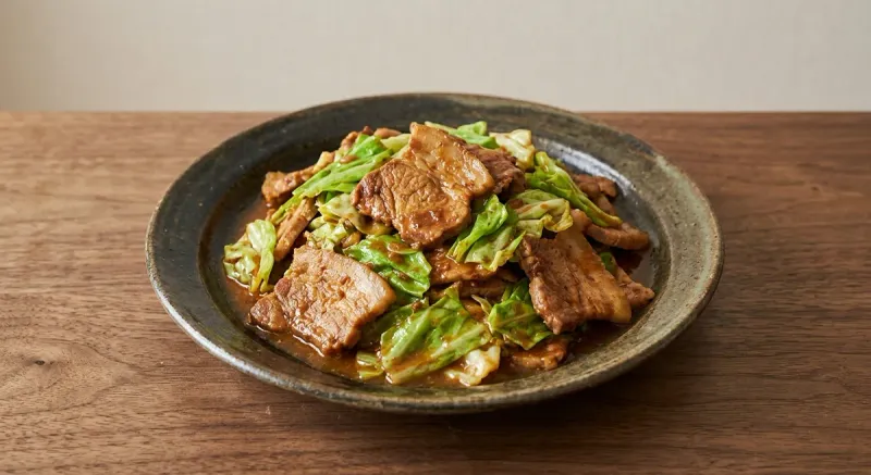 豚肉のみそ炒め（中華風）