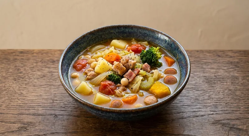 野菜たっぷりスープ