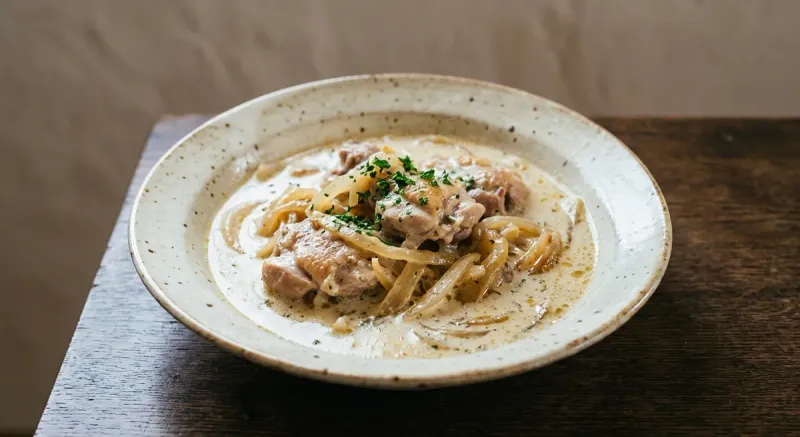 鶏肉のクリーム煮