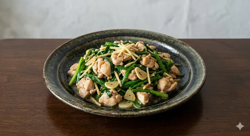 鶏むね肉とごぼうの甘辛煮