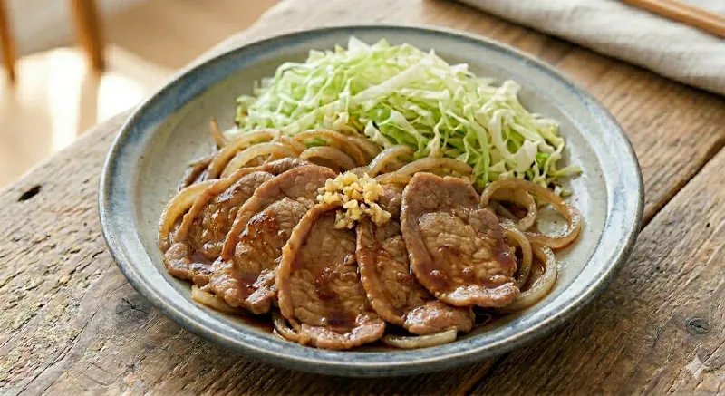 豚のしょうが焼き